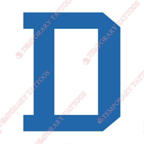 DePaul Blue Demons Customize Temporary Tattoos Stickers NO.4265